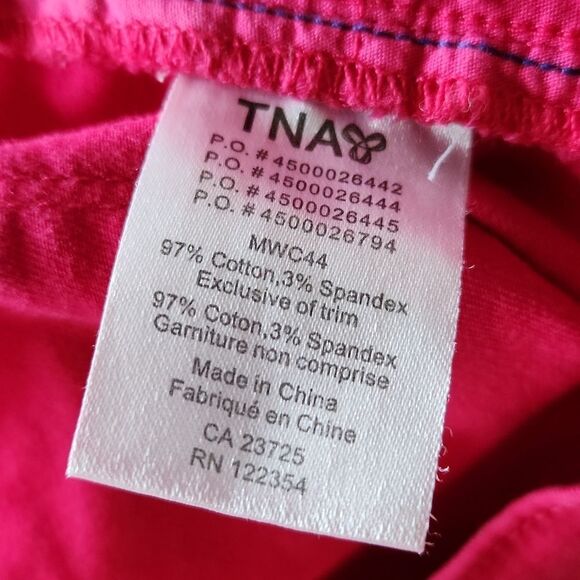 TNA Berry Pink Skinny Jeans - Picture 10 of 10